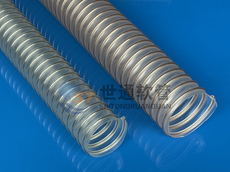 PU 鋼絲軟管,PU 鋼絲增強(qiáng)軟管,聚氨酯鋼絲軟管,耐磨 PU 鋼絲軟管,阻燃防靜電PU鋼絲軟管 